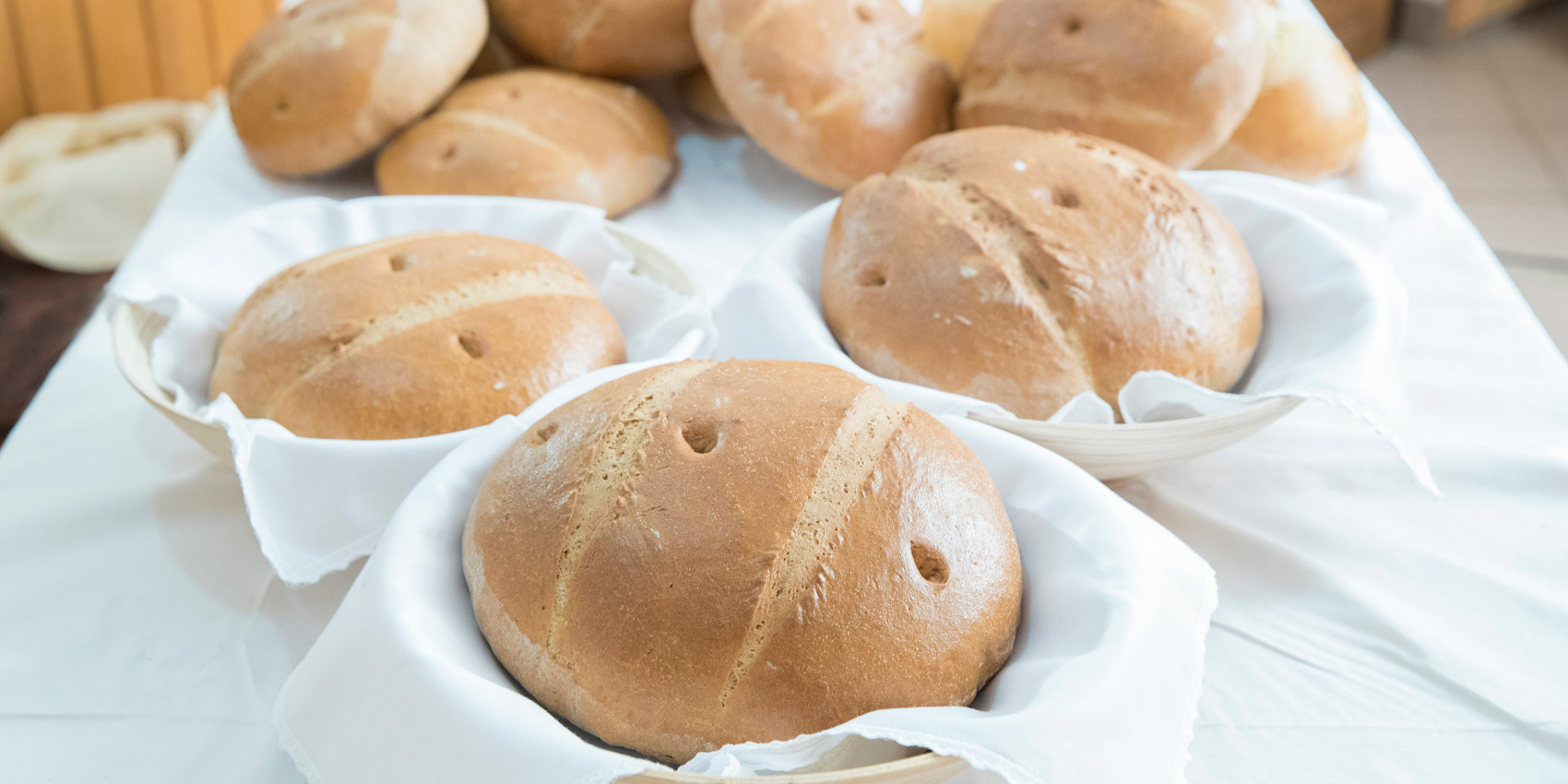 Homemade bread at Šmarješke Toplice Spa Resort